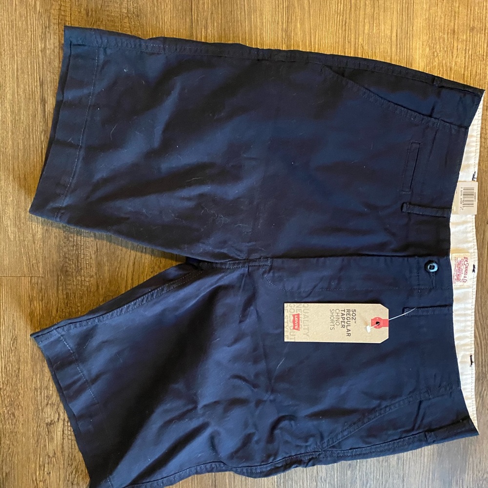 Dark blue shorts